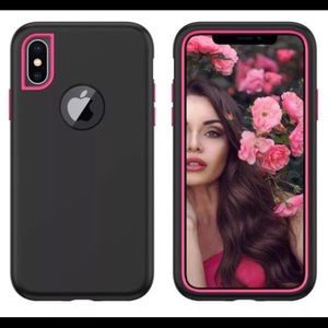 iPhone XS Max dual layer armor Shock Defender Case